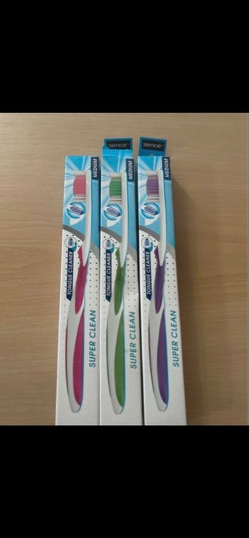 Lot de 3 brosse à dent sence 