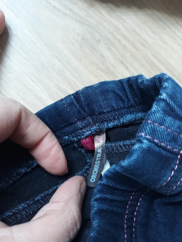 Ensemble jeans et gilet doux - photo numéro 3