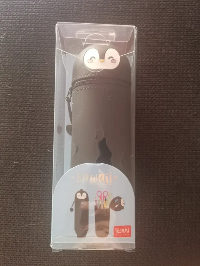 Trousse souple kawaii legami pingouin