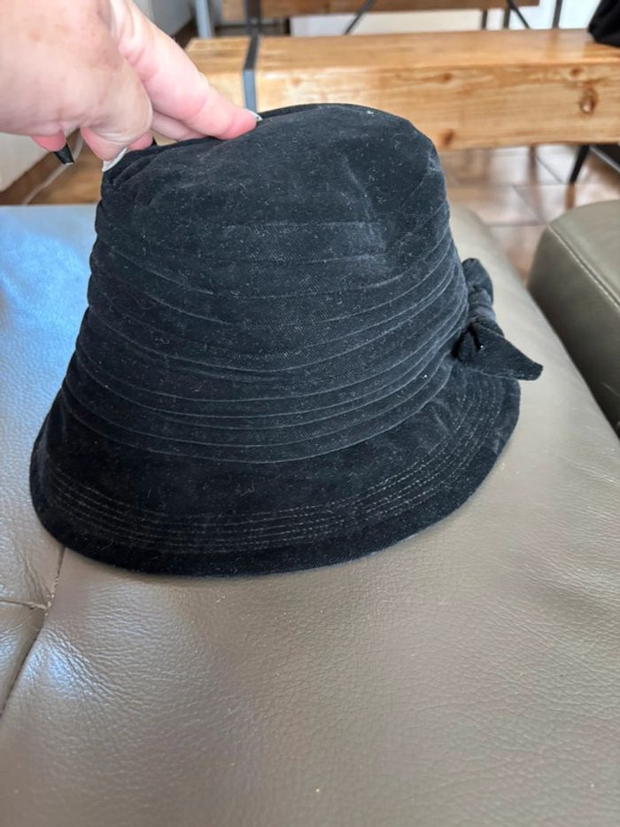 Chapeau souple en velours femme - photo numéro 4