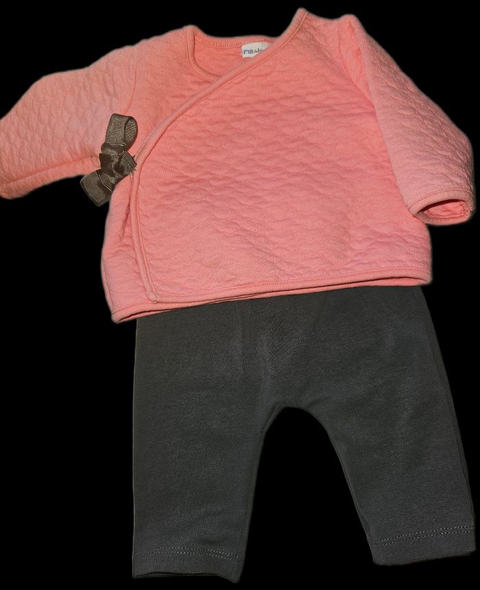 Ensemble bébé fille 1 mois