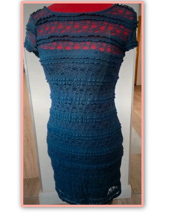 Robe moulante femme taille M Bleu marine
