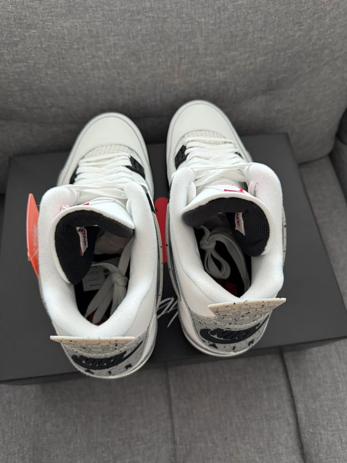 Air Jordan 4 rétro White Cément - photo numéro 8