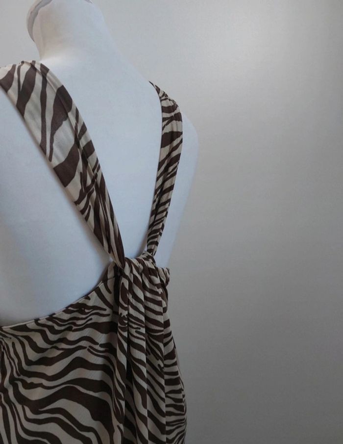 Robe tunique bretelles croisées dos nu Kocca L - photo numéro 5