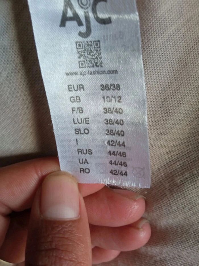 Débardeur zèbre ajc taille 38/40 - photo numéro 3