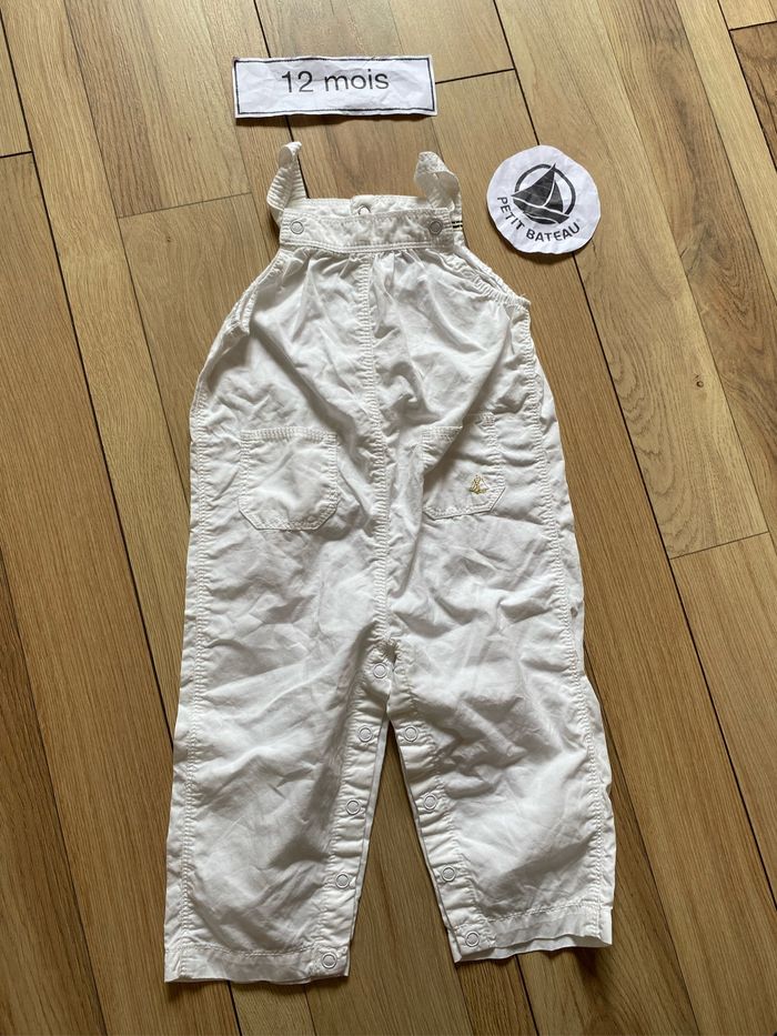 Salopette blanche