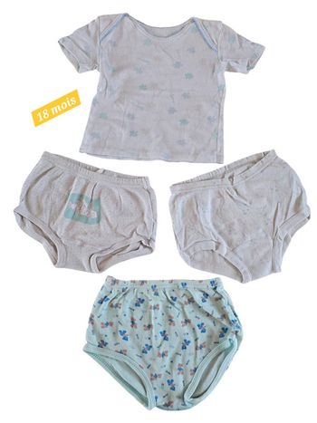 Lot 1 maillot et 3 culottes 18 mois