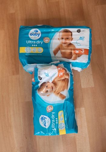 83 couches carrefour 4-9kg