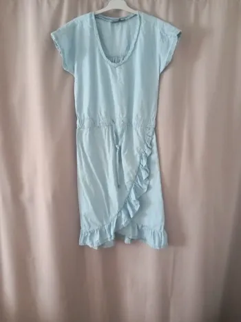 Robe effet jean taille s