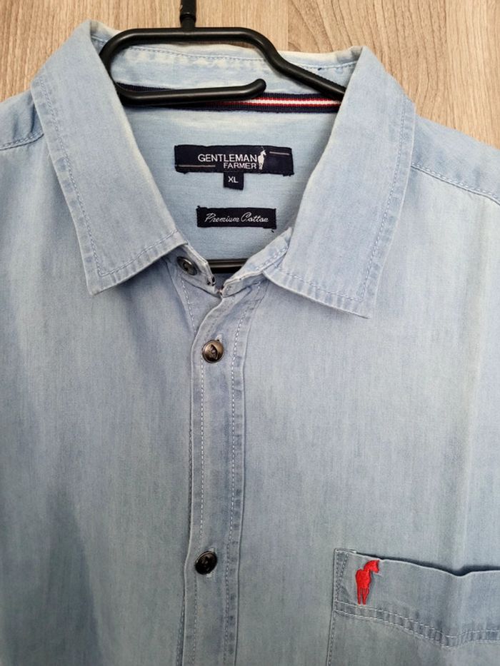 Chemise en jean Gentleman Farmer - photo numéro 2