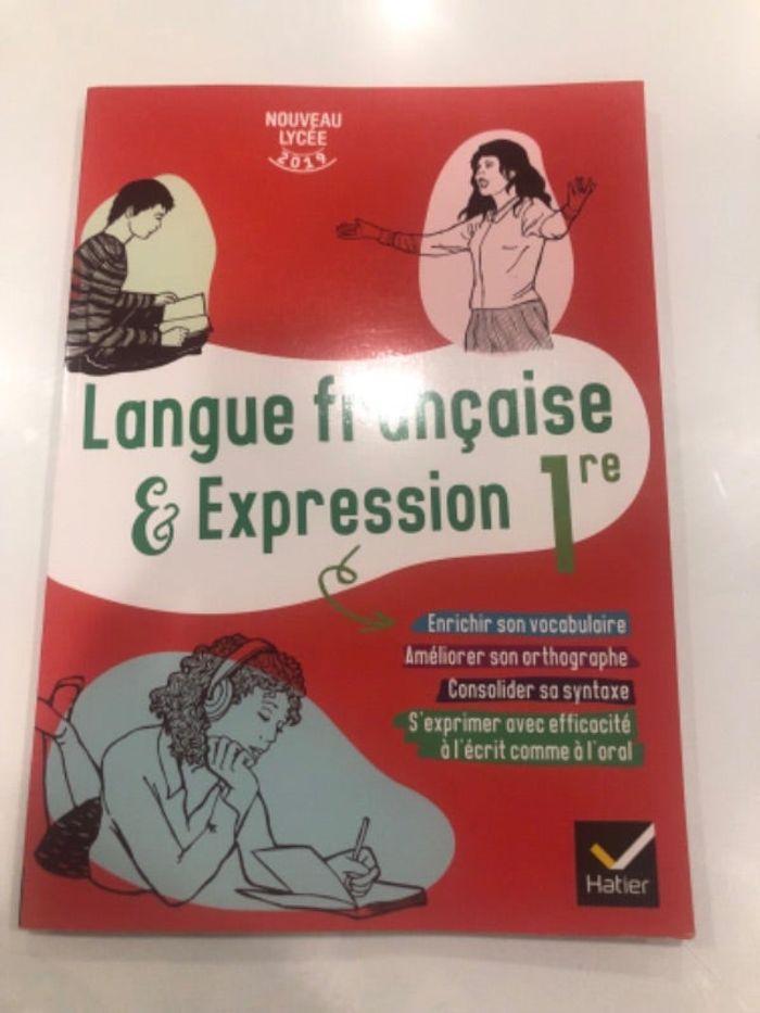 Langue française et expression 1ere Hatier Neuf