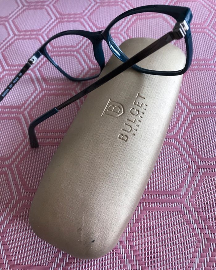 Monture lunettes Bulget bleu - photo numéro 2