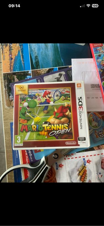 Jeu 3DS Mario tennis open
