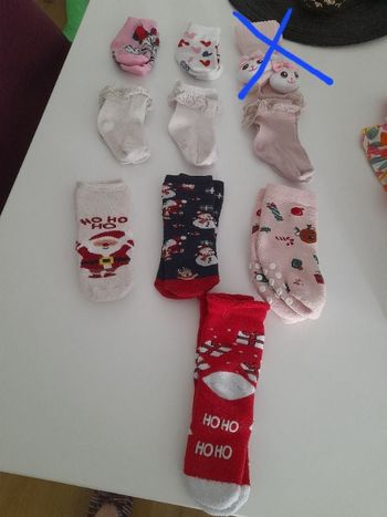 Lot de 9 paires de chausettes
