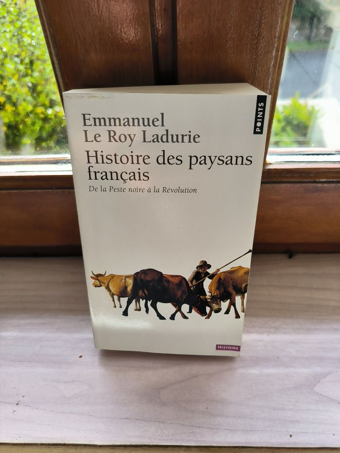 livre Histoire Des Paysans Français Le Roy Ladurie Emmanuel en tbe ref EC