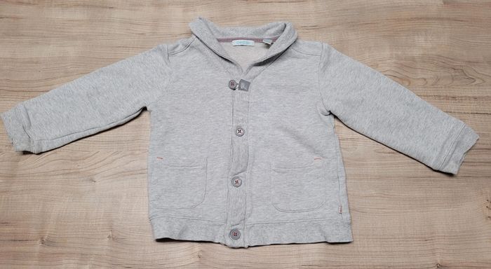 Gilet gris obaibi 3 ans - photo numéro 2