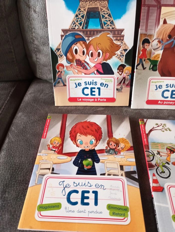 Lot de 6 livres je lis tout seul je suis en CE1 en excellent état - photo numéro 3