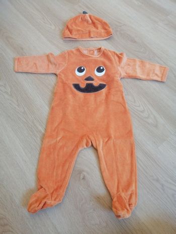 Pyjama velours 9 mois