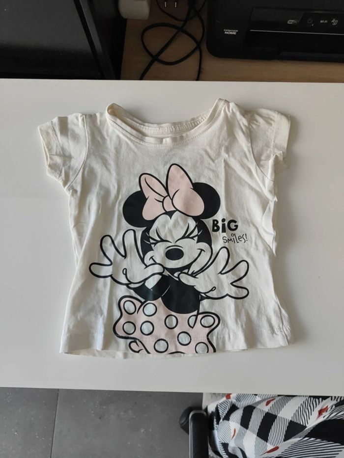 T-shirt Minnie neuf 9/12 mois, 80 cm Primark