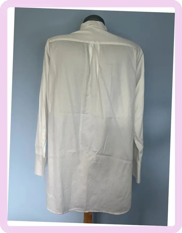 Chemise blanche Journal Standard – 100 % coton – Taille L/XL estimée – Intemporelle - photo numéro 7