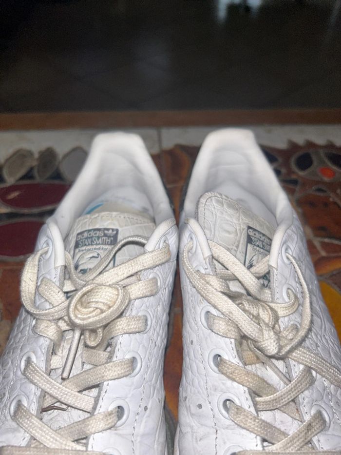 Baskets Adidas Stan Smith blanches - photo numéro 2