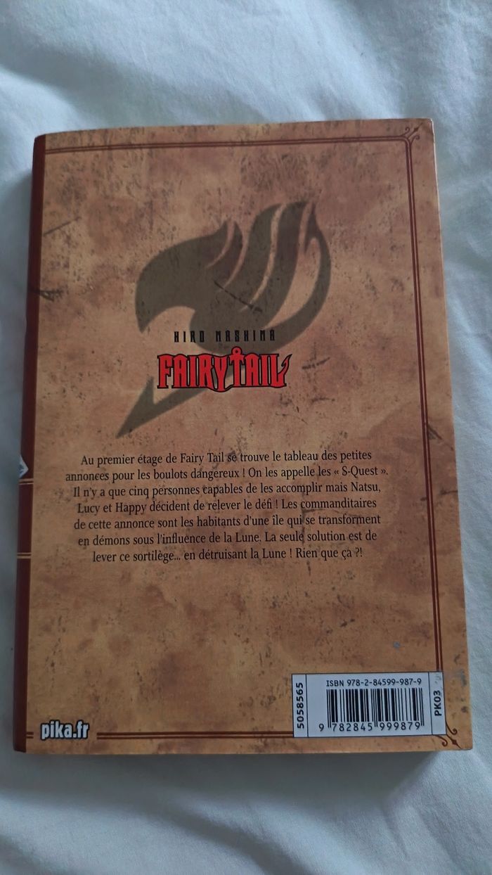 Manga Fairytail n°4 - photo numéro 2