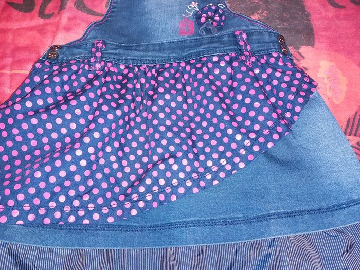 Magnifique robe en jean orchestra 8ans - photo numéro 3