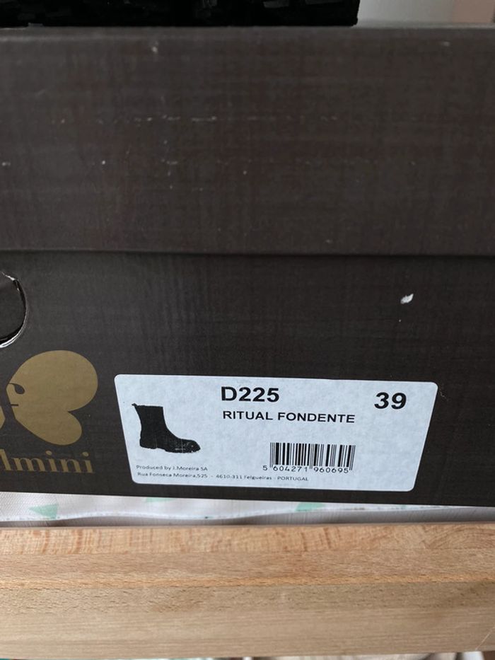 Bottines felmini marron cuir 39 neuves - photo numéro 4
