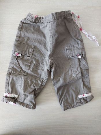 Pantalon kaki fille 6mois