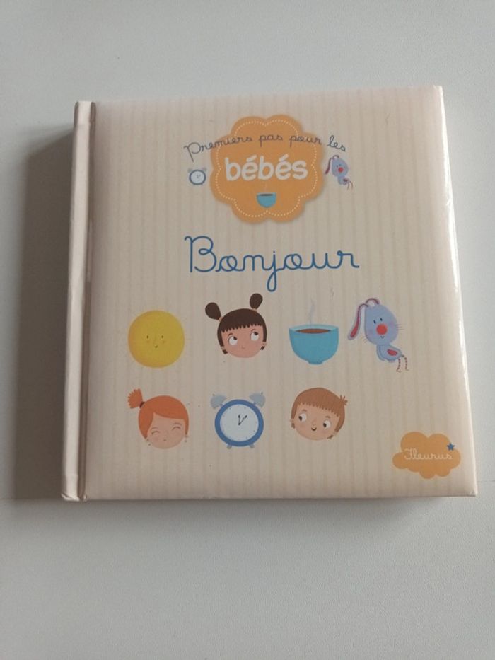 Livre Premiers pas Bonjour