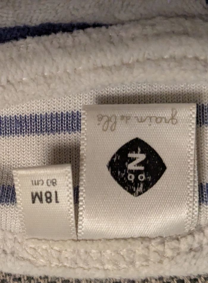 Pyjama velours taille 18 mois de la marque Grain de blé (Z) - photo numéro 4