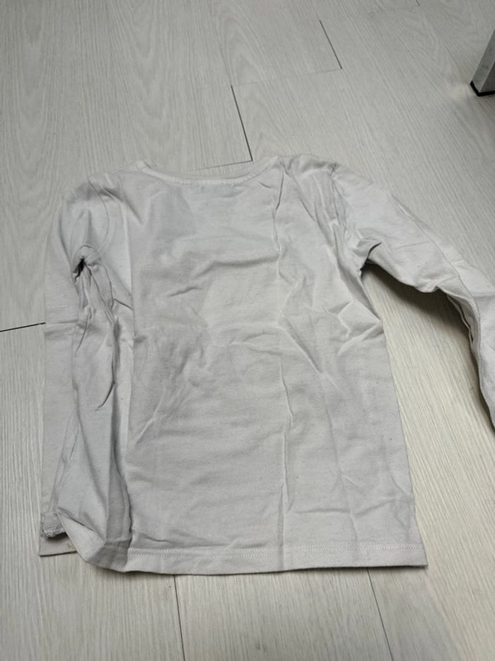 T-shirt blanc, IKKS, six ans - photo numéro 3