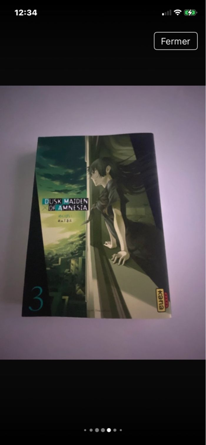 Manga dusk maiden of amnesia lot de 5 - photo numéro 5