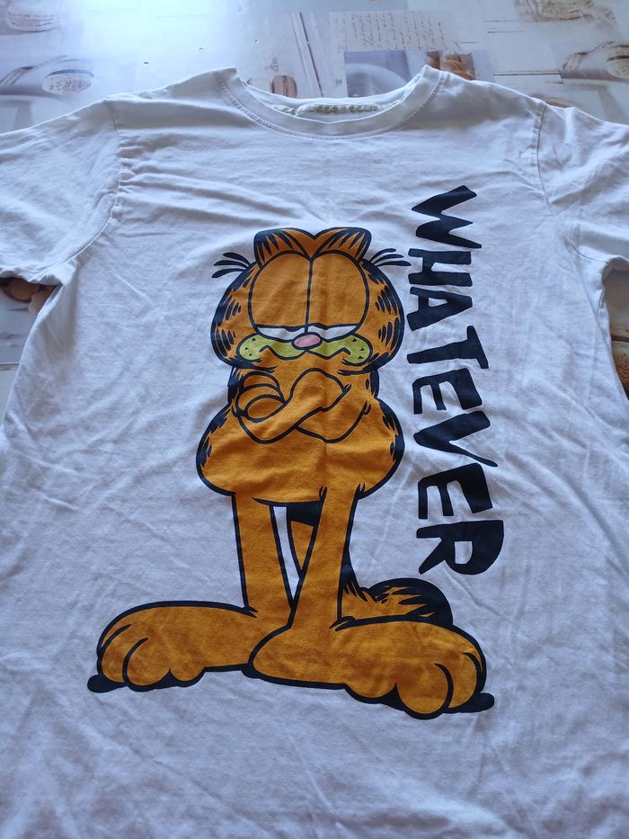 Tee-shirt "Garfield" 2XS. - photo numéro 2