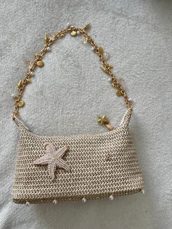 Sac breloques coquillage 