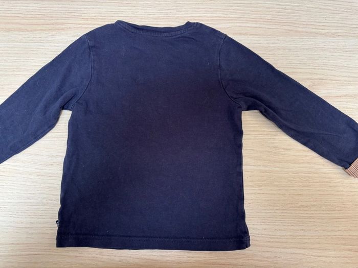 T-shirt Obaibi marine taille 18 mois - photo numéro 3