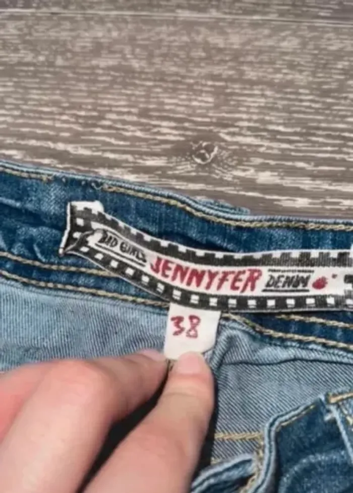 Short en jeans bleu Jennyfer - photo numéro 3