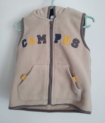 Veste sans manches 12 mois