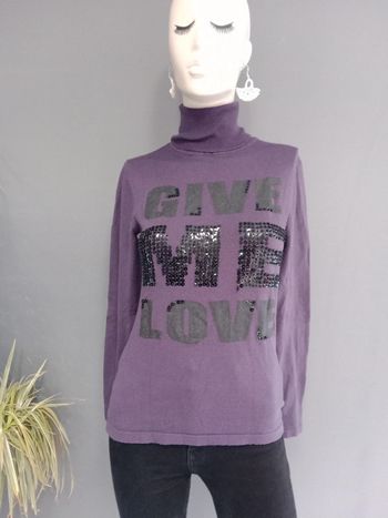 Joli pull col roulé 🥰