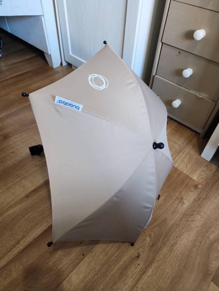 ombrelle bugaboo anti uv beige - photo numéro 2