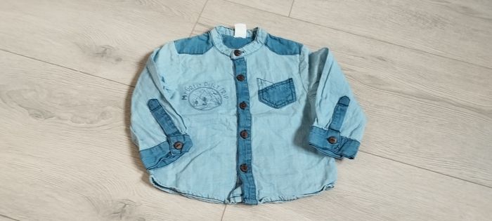 Chemise ML garçon 9 mois - photo numéro 1