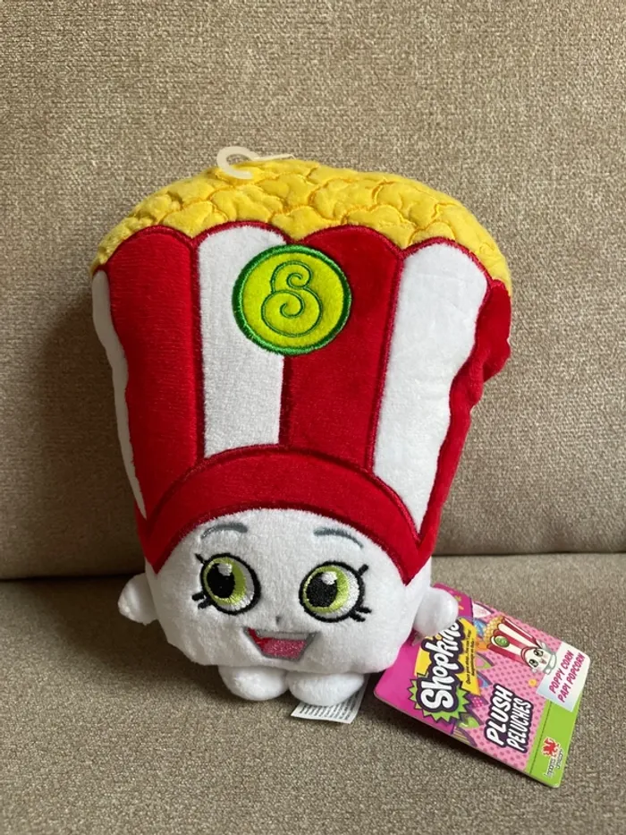 Peluche pop corn shopkins