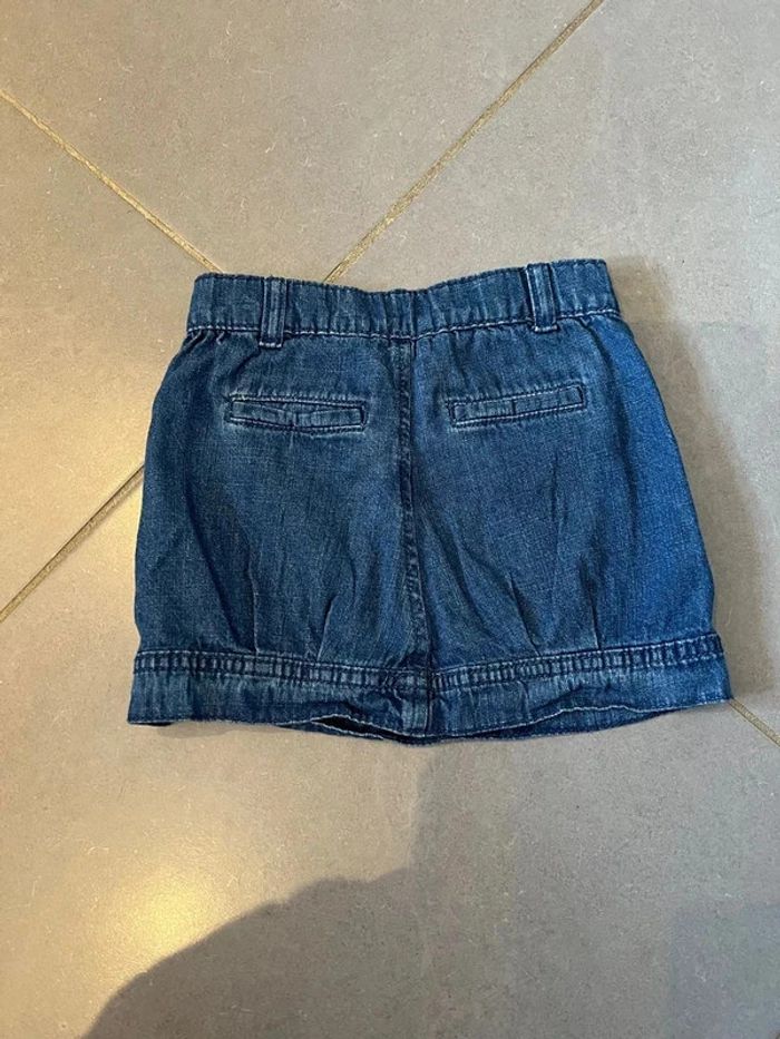 Jupe en jean avec 2 poches devant & derrière - Tape à l’œil - Be curious - Bleu marine - 3 ans - photo numéro 3