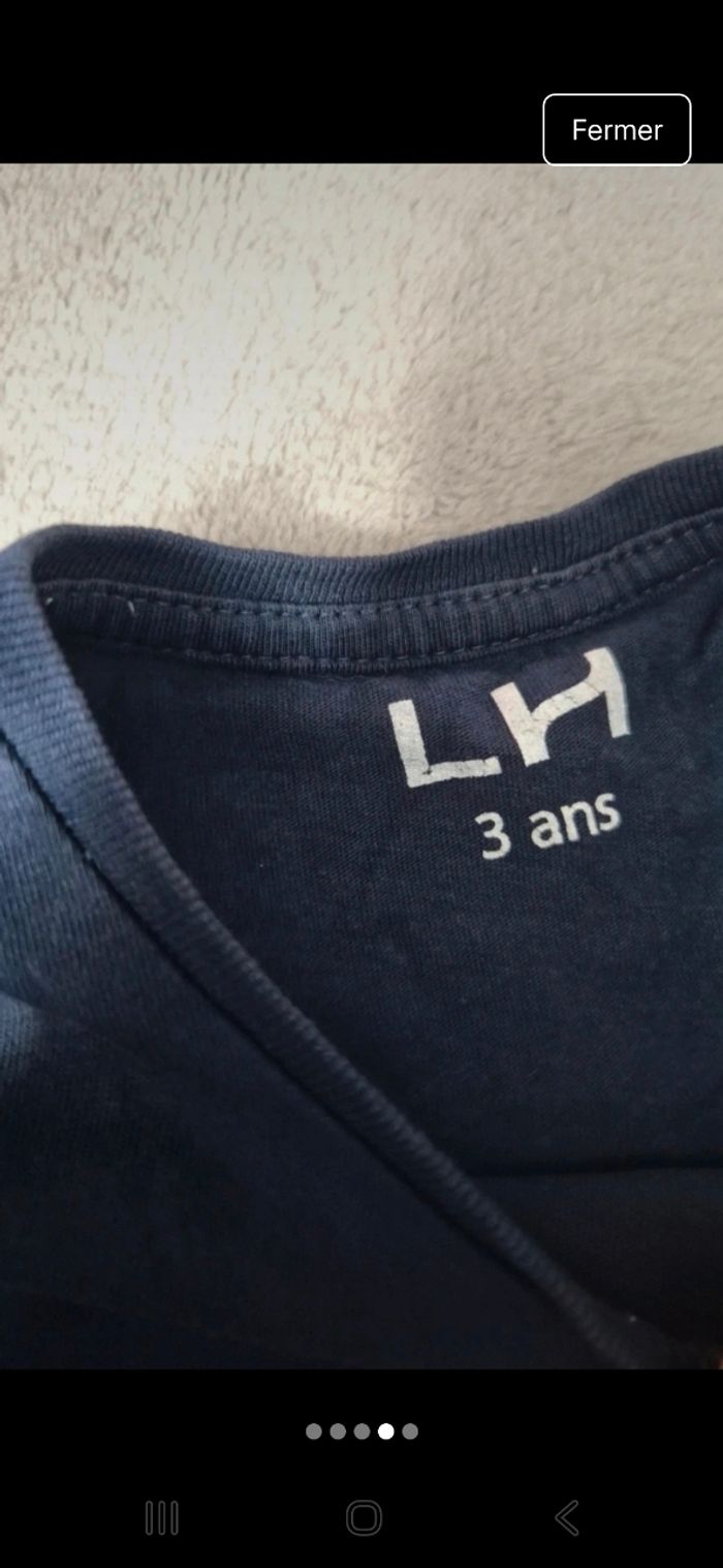 Tee-shirt la halle 3ans - photo numéro 4