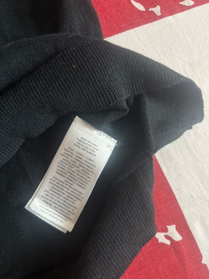 Sweat Ralph Lauren taille S noir logo blanc - photo numéro 8