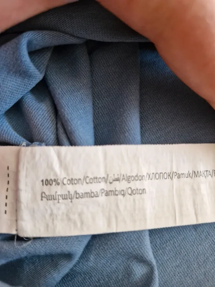 T-shirt manches courtes enfant garçon 3 ans Tape à l'oeil bleu coton - photo numéro 5