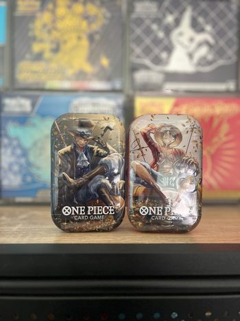 Lot de 2 mini tins one piece op13 scellé 