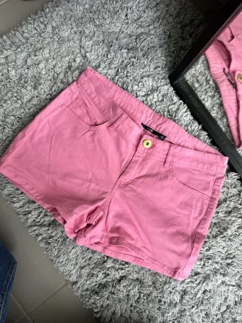 Short kiabi rose t40