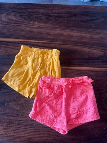 Lot de deux shorts