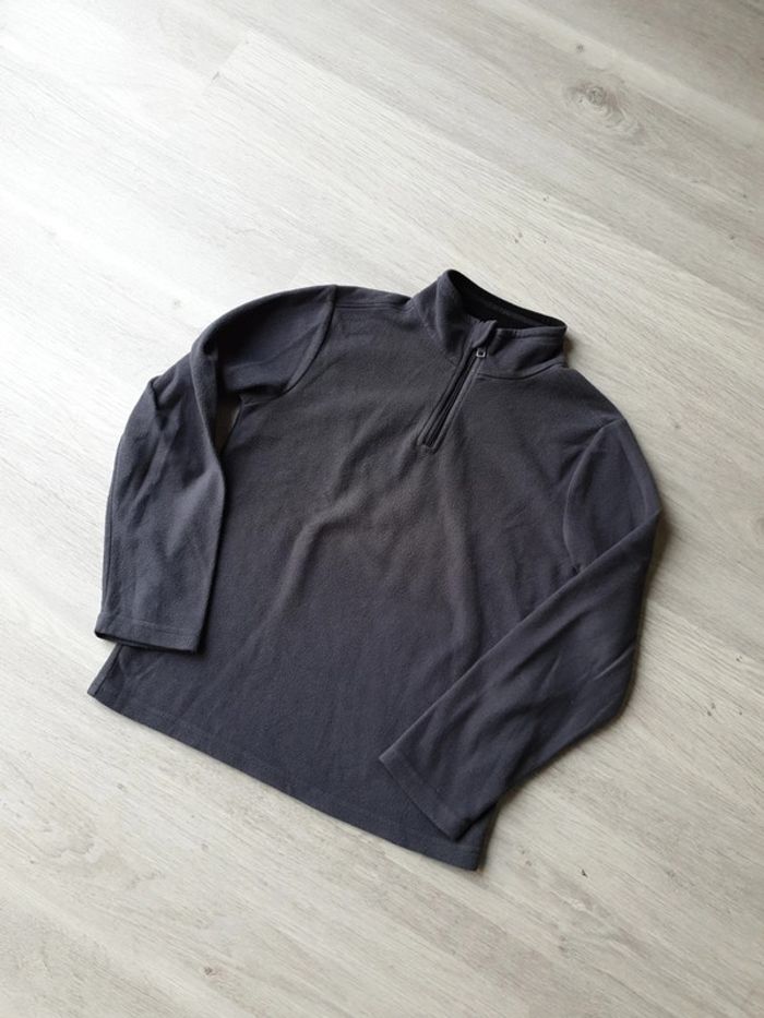 Sweat polaire 12 ans gris - photo numéro 2